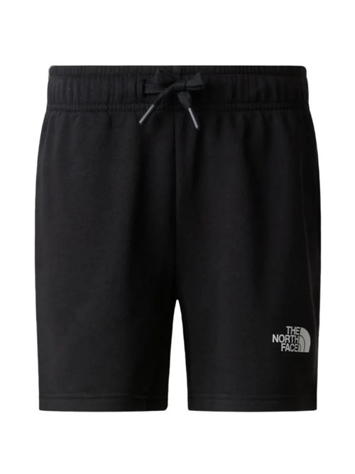 Bermuda bambino The North Face neri in felpa NORTH FACE | NF0A8GR7JK3